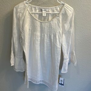 Maggie and Max NEW WITH TAGS. Smocked top